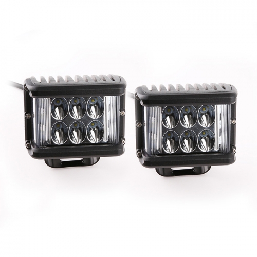 კვადრატული 60W CREE ჩიპი LED სამუშაოები LGIHTS იყიდება Offroad 4WD ჯიპი
