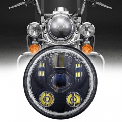 5.75-tur Led Halo faralari Harley Davidson Daymaker Far 5.75 Led mototsikl faralari uchun aksessuarlar