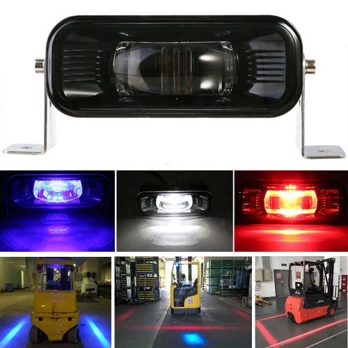 Luzes de advertência da empilhadeira Toyota Hyster Luzes de segurança da empilhadeira azul Luzes de advertência do painel da zona vermelha