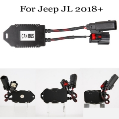 Jeep Wrangler एलईडी हेडलाइट एंटी फ़्लिकर डिकोडर Jeep Wrangler बस एडाप्टर कर सकते हैं