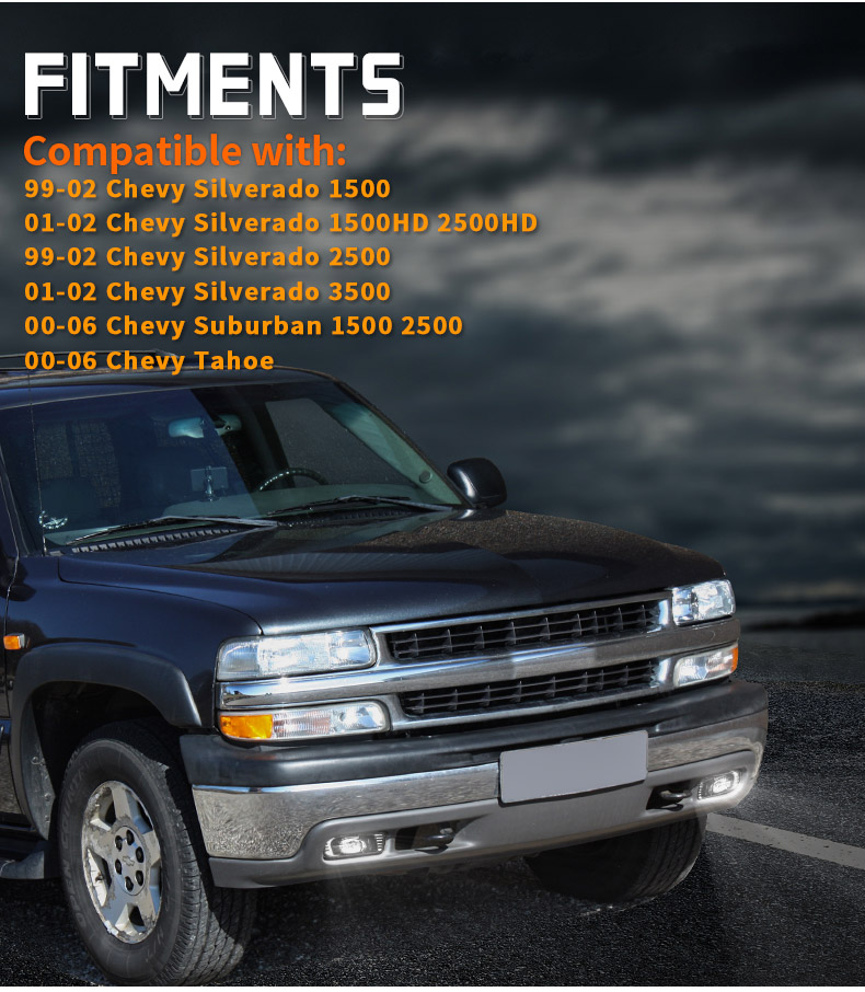 Chevy Silverado 1500 Fog Light Kit Fitment