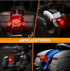 Harley Davidson Sportster უკანა განათების გამოცვლა XL 1200C 883 Sportster კუდის განათების ასამბლეა