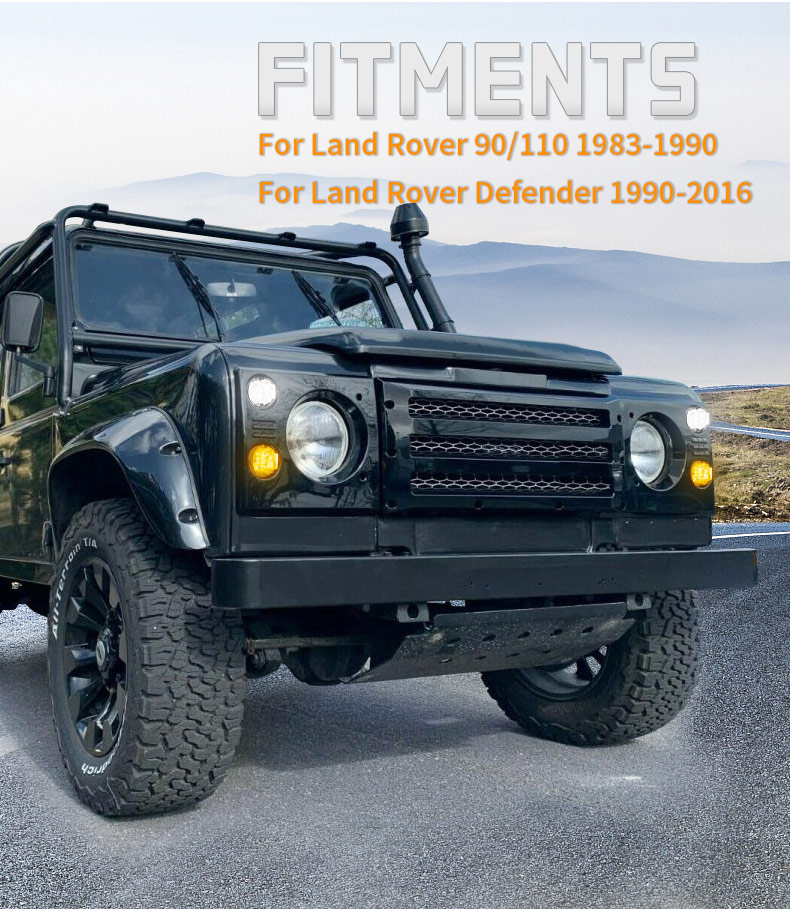 Luces indicadoras de Land Rover Defender 1990-2016.