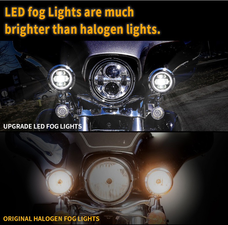 Led Fog Lights VS Halogen Lights