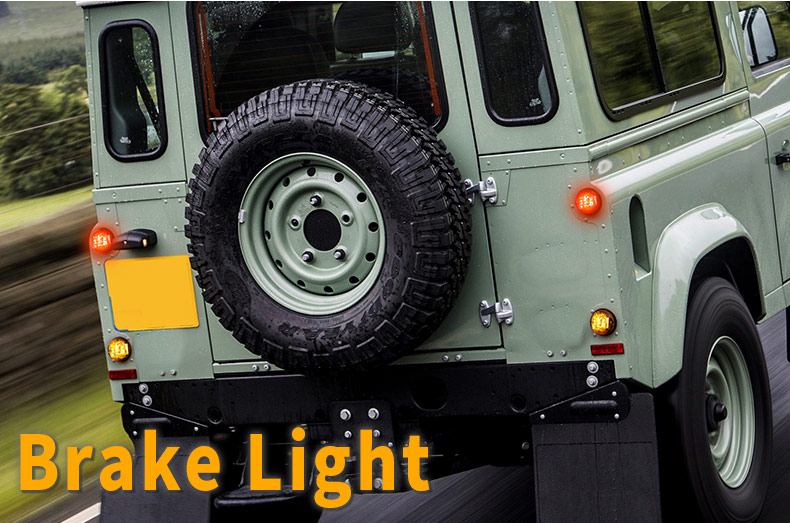 1990-2016 Land Rover Defender Luces indicadoras Luz de freno
