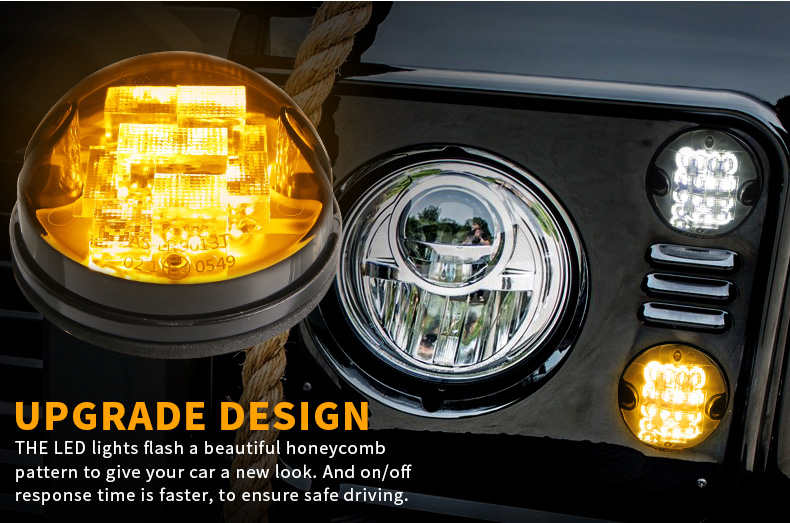 1990-2016 Land Rover Defender Indicator Lights Upgrade